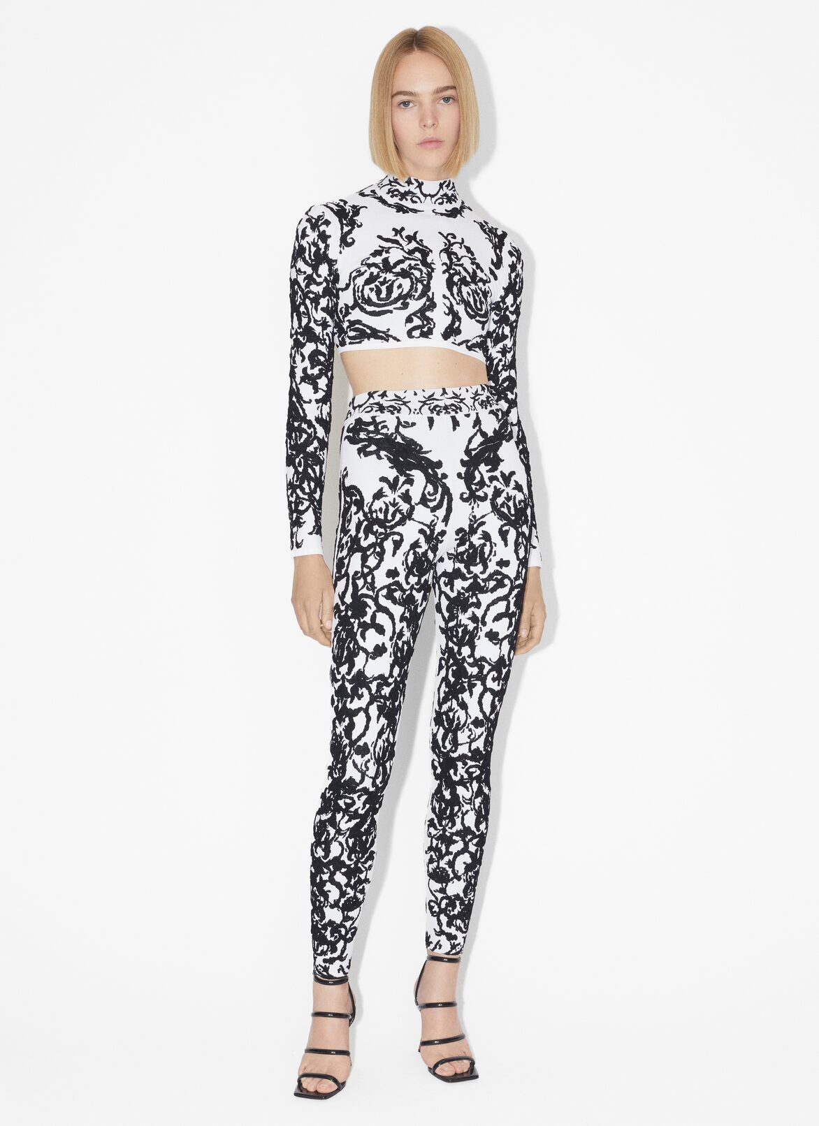 Calligraphy top ALAÏA WHITE CALLIGRAPHY TOP